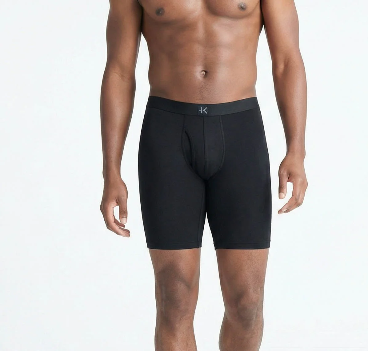 Second Skin Tencel™ Modal Long Leg Boxer Brief - With Fly - 9 inch inseam leg - Image 102