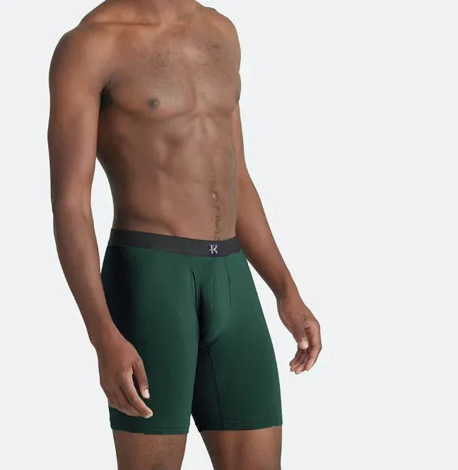 Second Skin Tencel™ Modal Long Leg Boxer Brief - With Fly - 9 inch inseam leg - Image 38