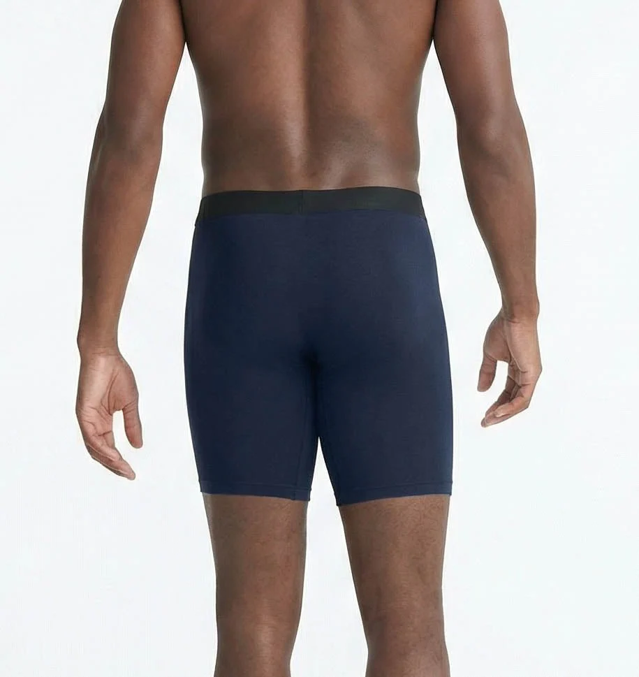 Second Skin Tencel™ Modal Long Leg Boxer Brief - With Fly - 9 inch inseam leg - Image 76