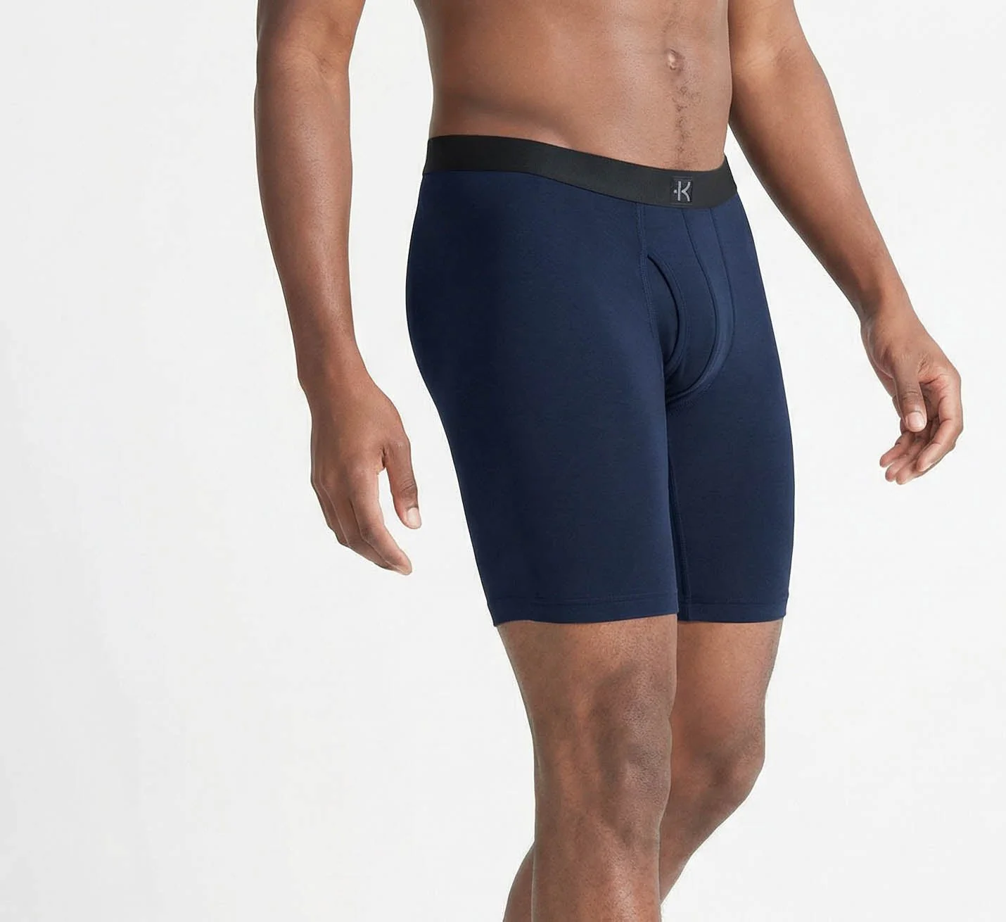 Second Skin Tencel™ Modal Long Leg Boxer Brief - With Fly - 9 inch inseam leg - Image 77