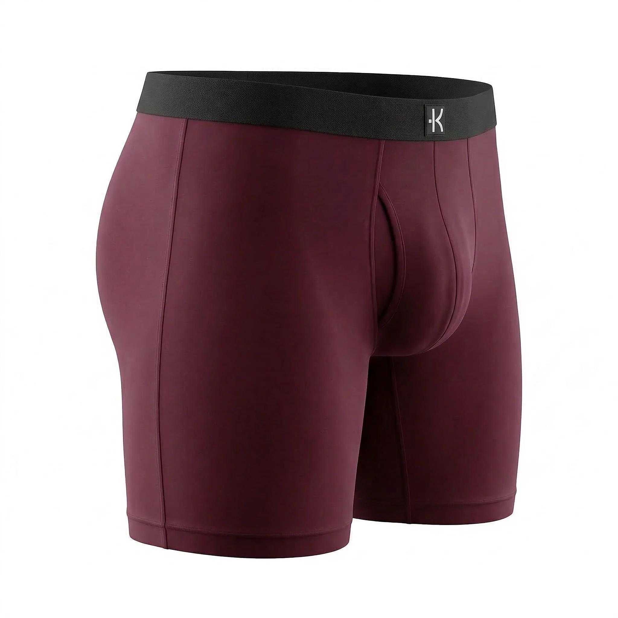 Second Skin Tencel™ Modal Standard Length Boxer Brief - With Fly - 6 inch inseam leg - Image 115