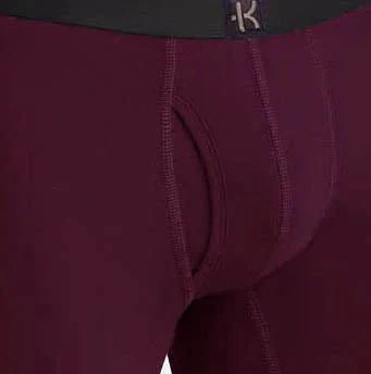 Second Skin Tencel™ Modal Standard Length Boxer Brief - With Fly - 6 inch inseam leg - Image 30