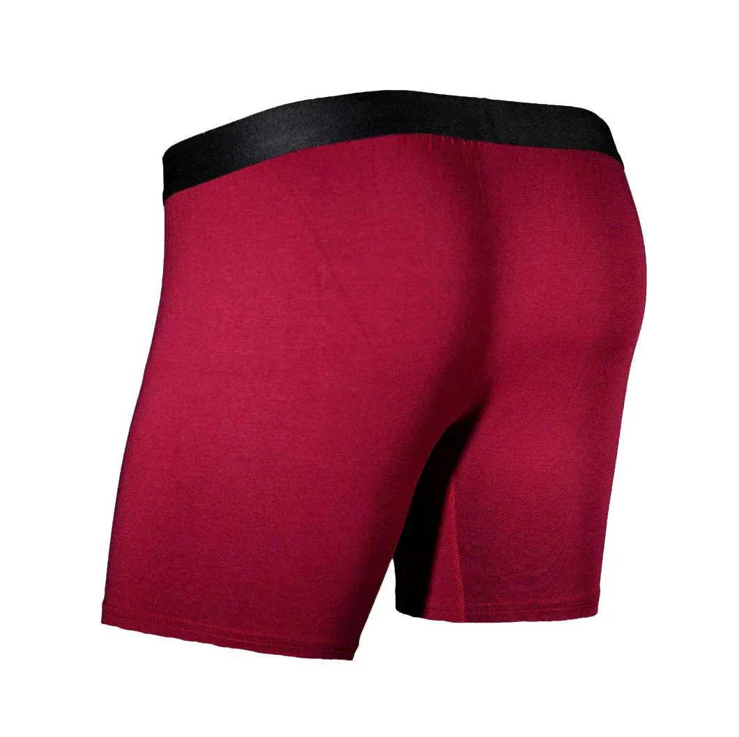 Second Skin Tencel™ Modal Standard Length Boxer Brief - With Fly - 6 inch inseam leg - Image 38