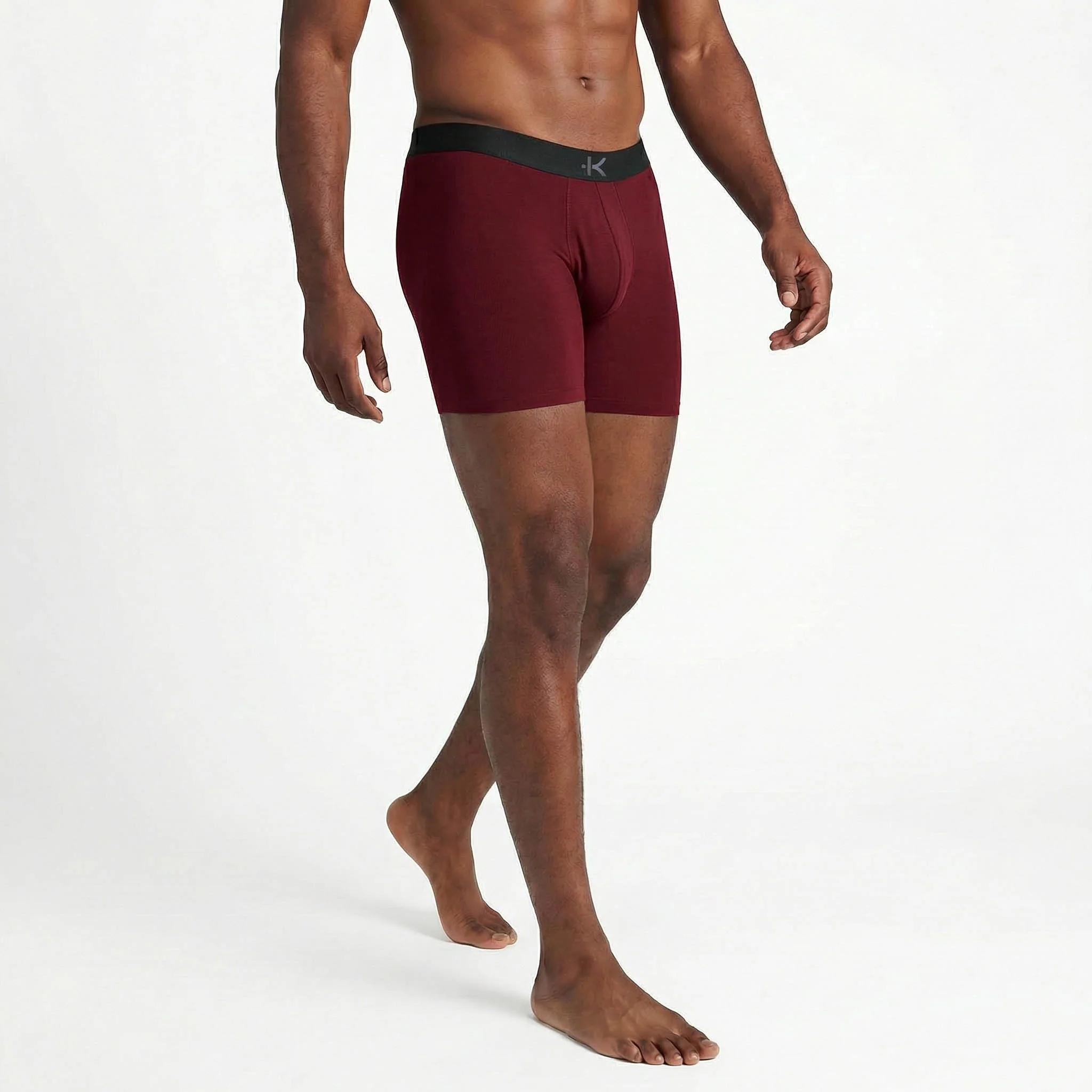 Second Skin Tencel™Modal Standard Length Boxer Brief - No Fly (6 inch inseam leg) - Image 122