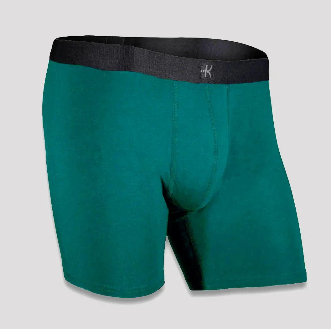 Second Skin Tencel™Modal Standard Length Boxer Brief - No Fly (6 inch inseam leg) - Image 33