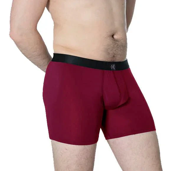 Second Skin Tencel™Modal Standard Length Boxer Brief - No Fly (6 inch inseam leg) - Image 48