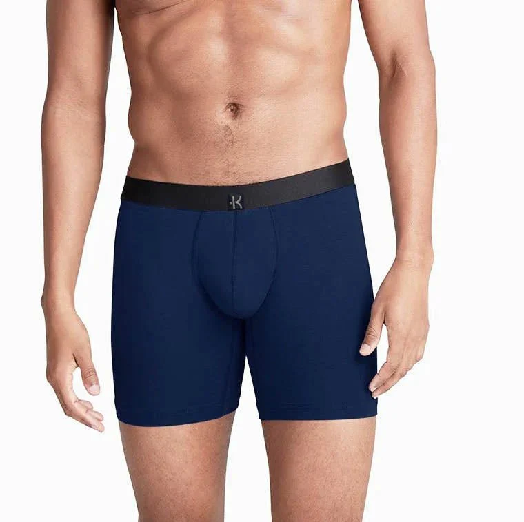 Second Skin Tencel™Modal Standard Length Boxer Brief - No Fly (6 inch inseam leg) - Image 73