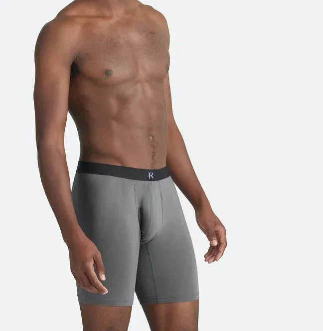 Second Skin Tencel™ Modal Long Leg Boxer Brief - No Fly (9 inch inseam leg) - Image 10