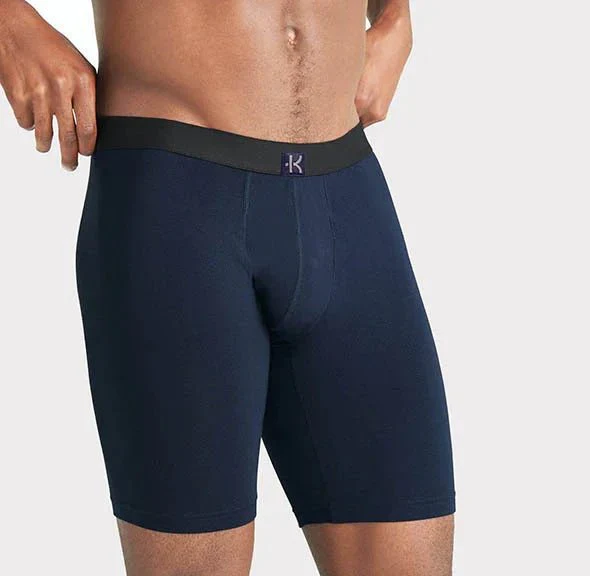 Second Skin Tencel™ Modal Long Leg Boxer Brief - No Fly (9 inch inseam leg) - Image 100