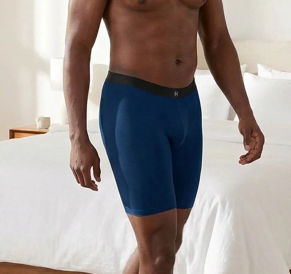 Second Skin Tencel™ Modal Long Leg Boxer Brief - No Fly (9 inch inseam leg) - Image 107