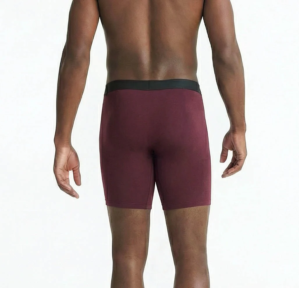 Second Skin Tencel™ Modal Long Leg Boxer Brief - No Fly (9 inch inseam leg) - Image 108