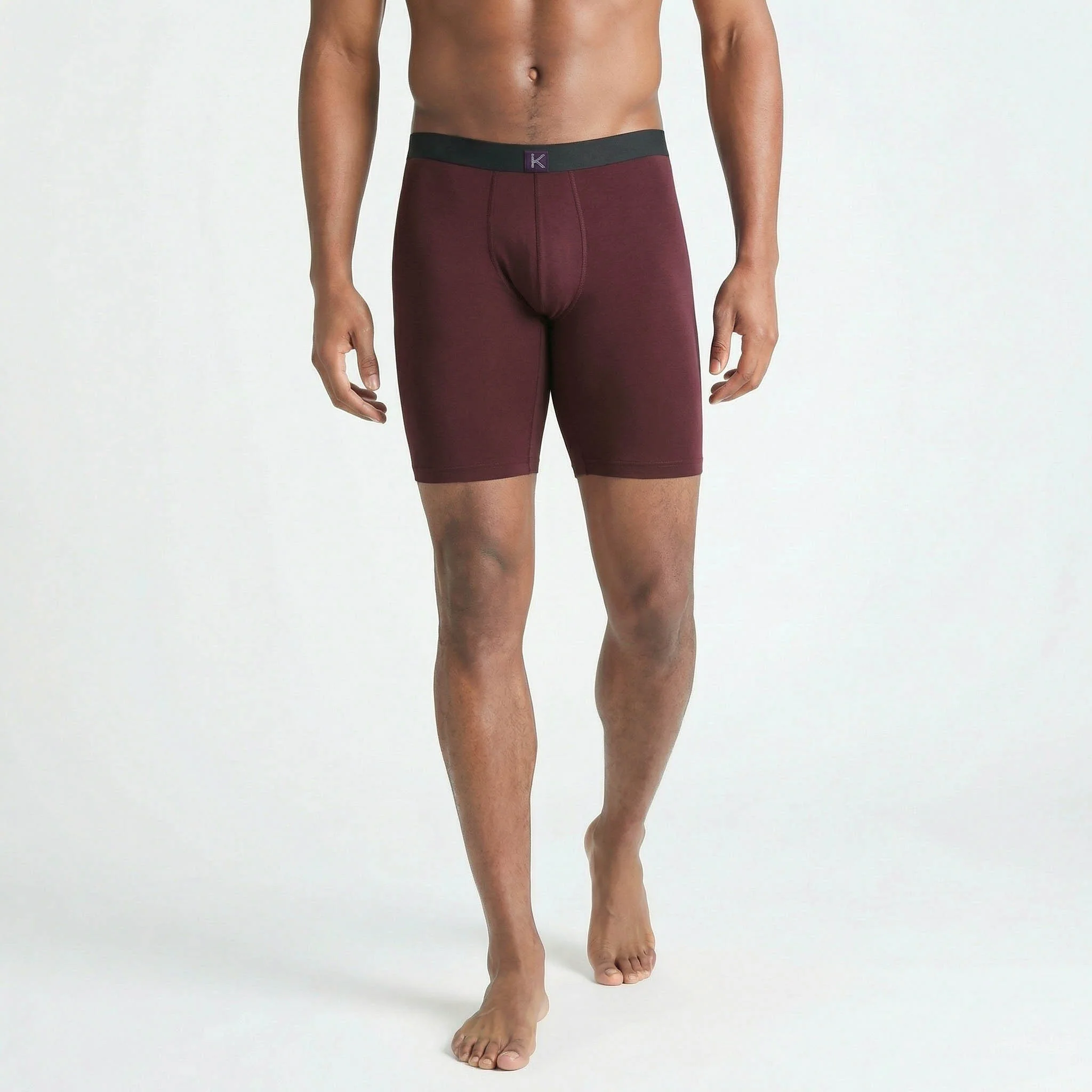 Second Skin Tencel™ Modal Long Leg Boxer Brief - No Fly (9 inch inseam leg) - Image 118