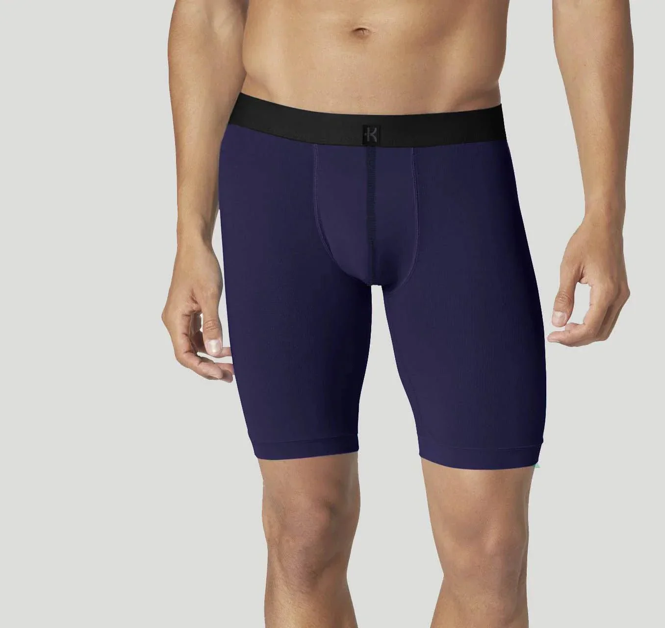 Second Skin Tencel™ Modal Long Leg Boxer Brief - No Fly (9 inch inseam leg) - Image 18