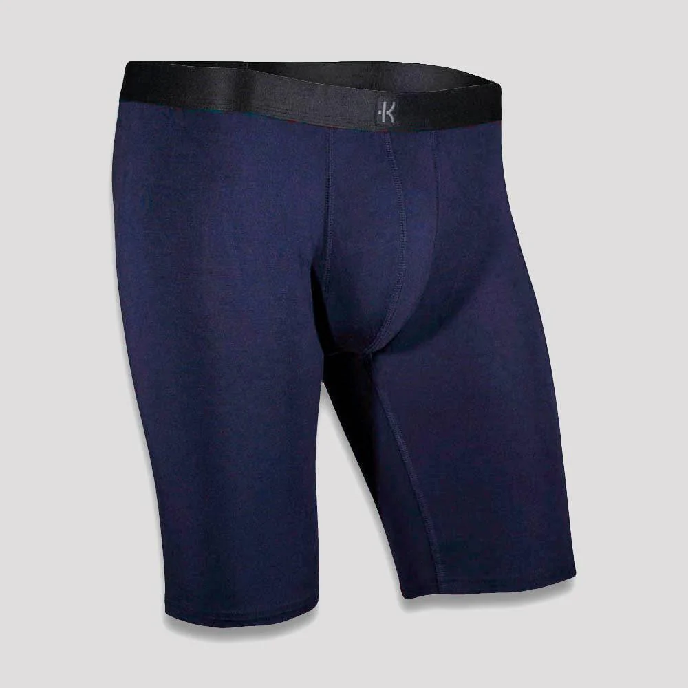 Second Skin Tencel™ Modal Long Leg Boxer Brief - No Fly (9 inch inseam leg) - Image 19