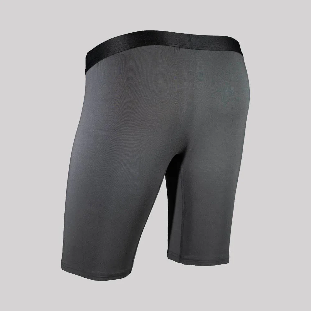 Second Skin Tencel™ Modal Long Leg Boxer Brief - No Fly (9 inch inseam leg) - Image 23