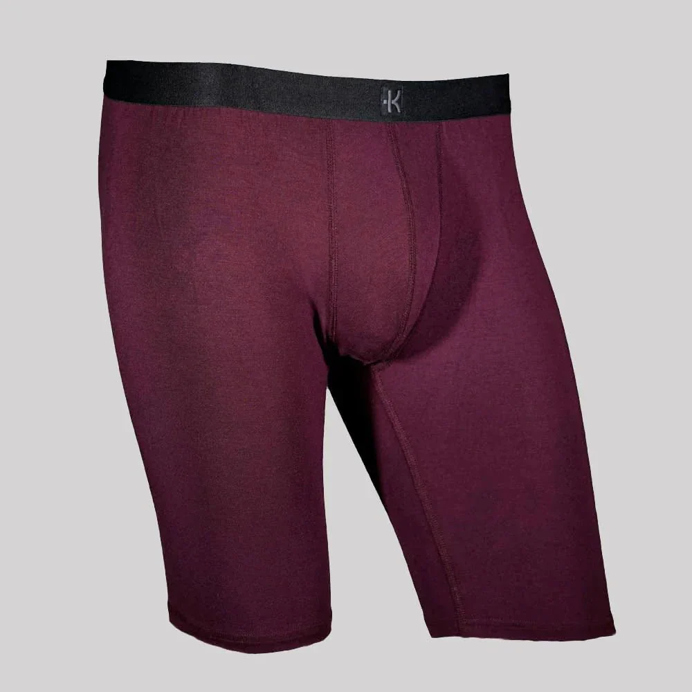 Second Skin Tencel™ Modal Long Leg Boxer Brief - No Fly (9 inch inseam leg) - Image 28