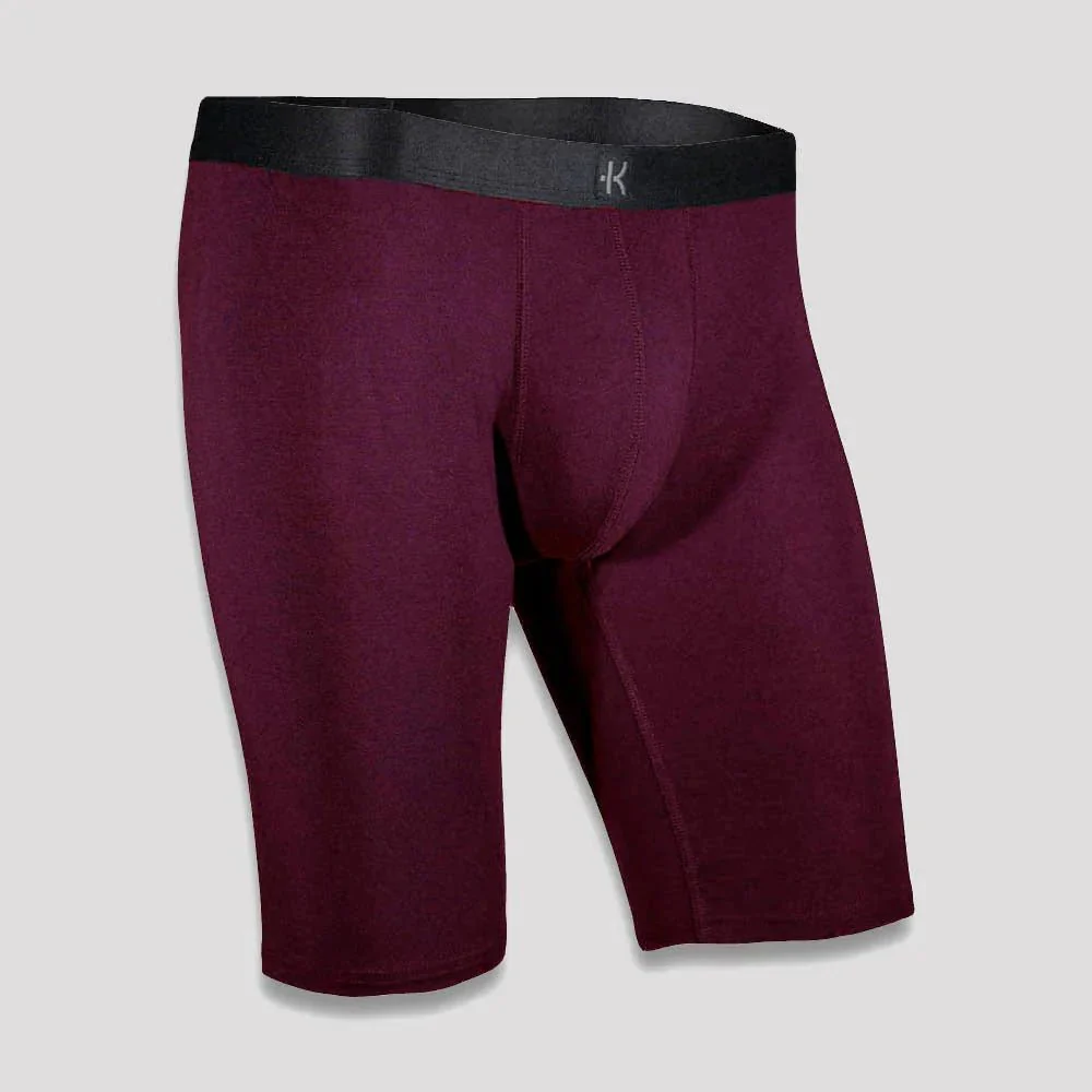 Second Skin Tencel™ Modal Long Leg Boxer Brief - No Fly (9 inch inseam leg) - Image 29