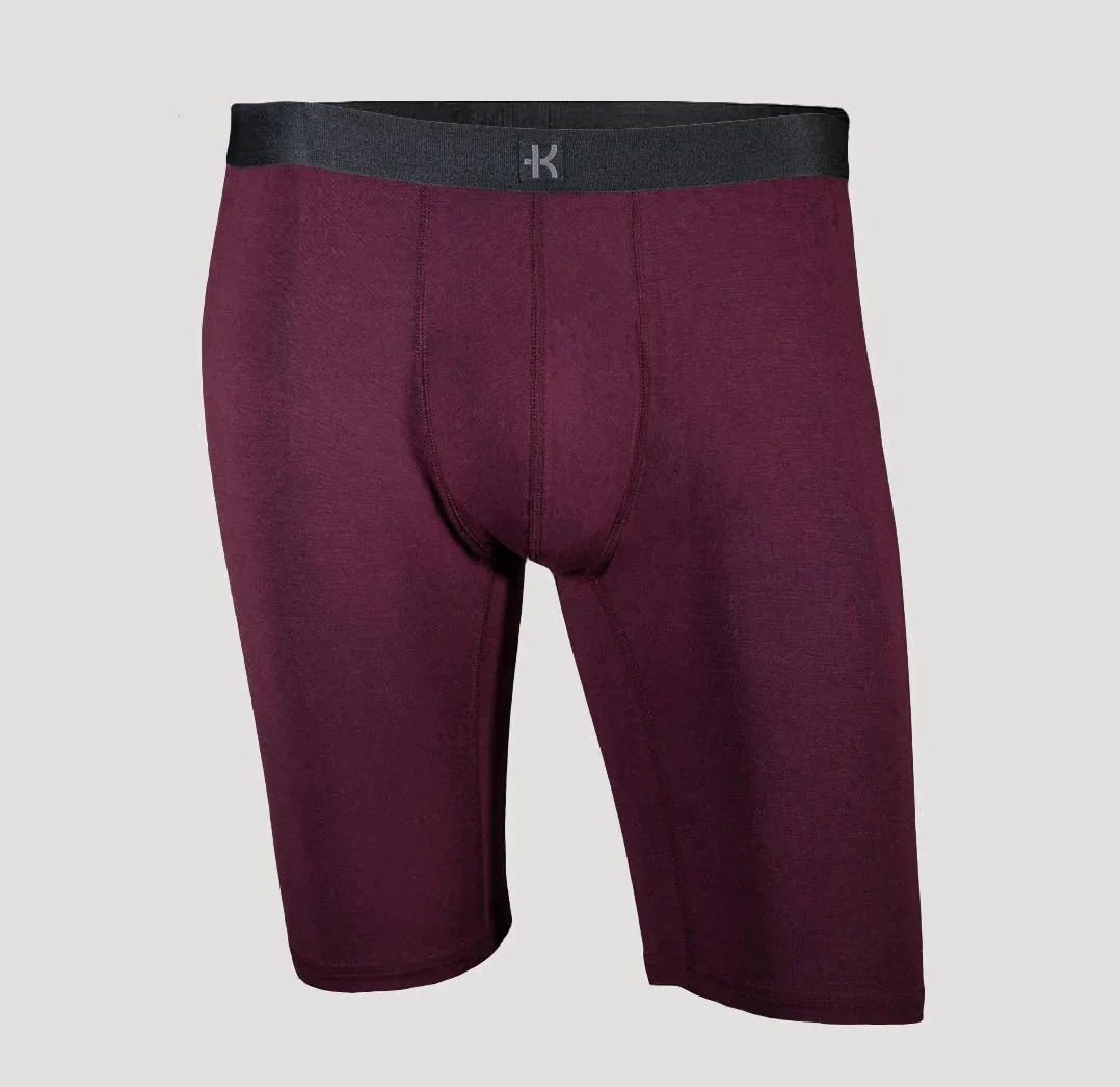 Second Skin Tencel™ Modal Long Leg Boxer Brief - No Fly (9 inch inseam leg) - Image 30