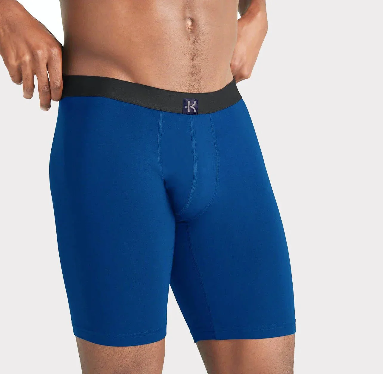 Second Skin Tencel™ Modal Long Leg Boxer Brief - No Fly (9 inch inseam leg) - Image 5