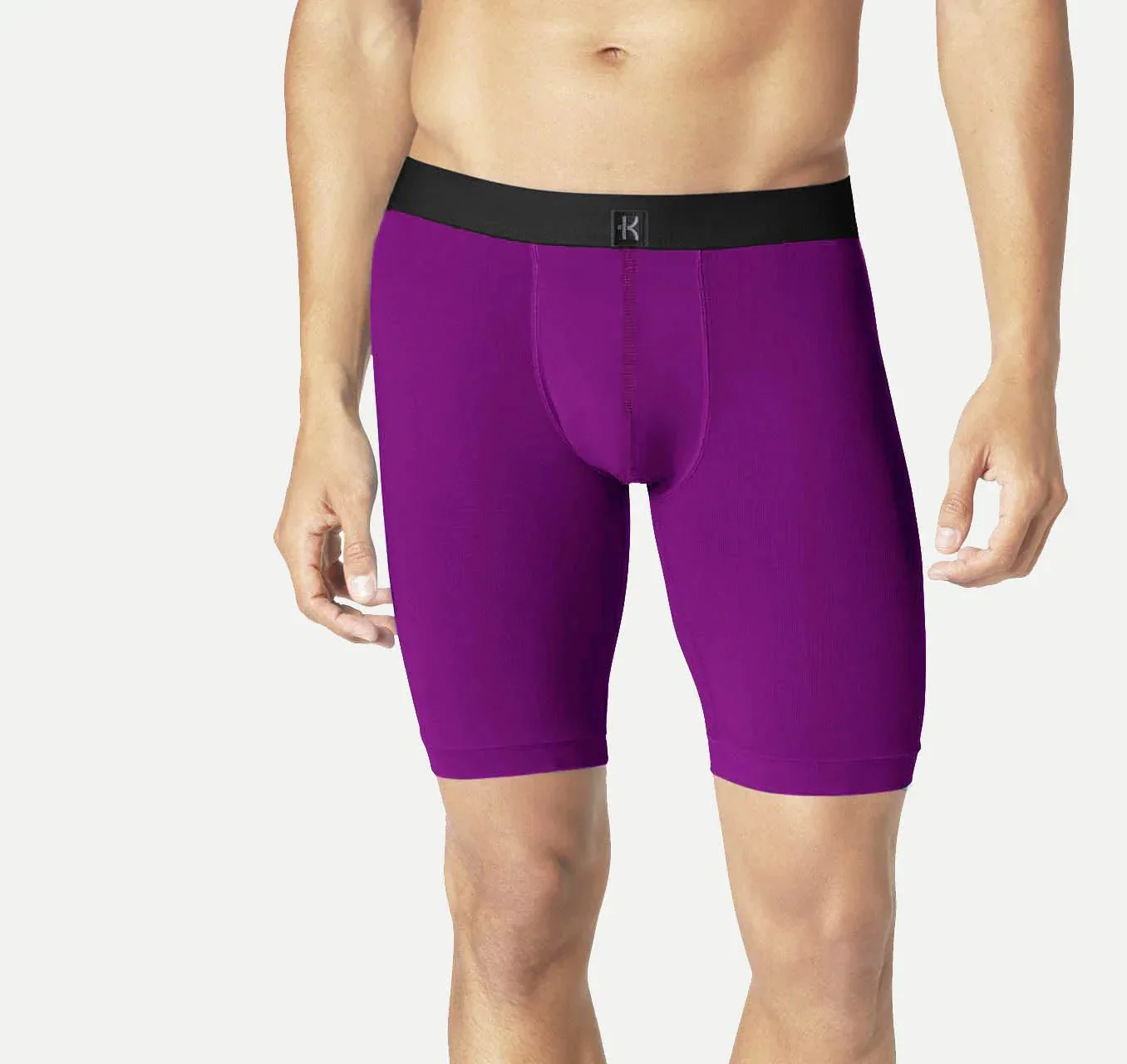 Second Skin Tencel™ Modal Long Leg Boxer Brief - No Fly (9 inch inseam leg) - Image 59