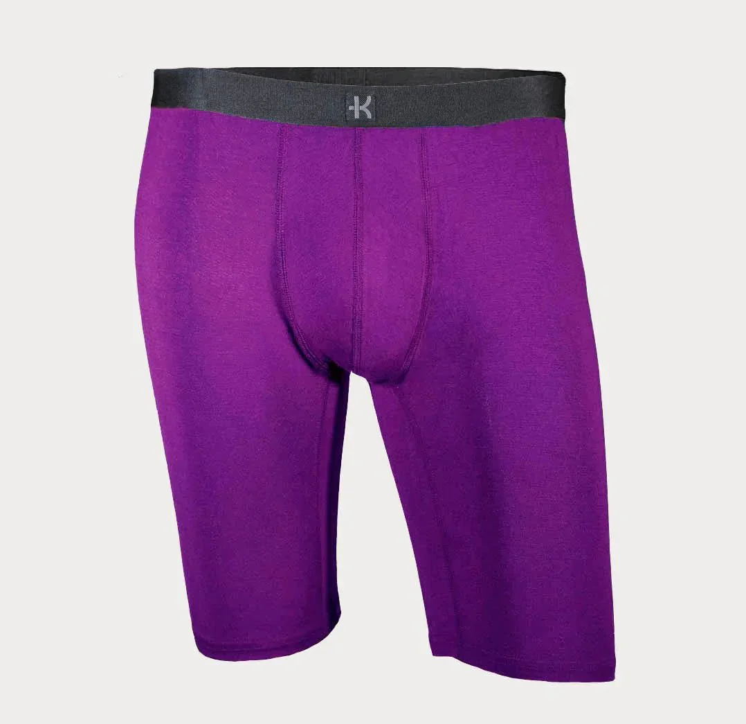 Second Skin Tencel™ Modal Long Leg Boxer Brief - No Fly (9 inch inseam leg) - Image 60