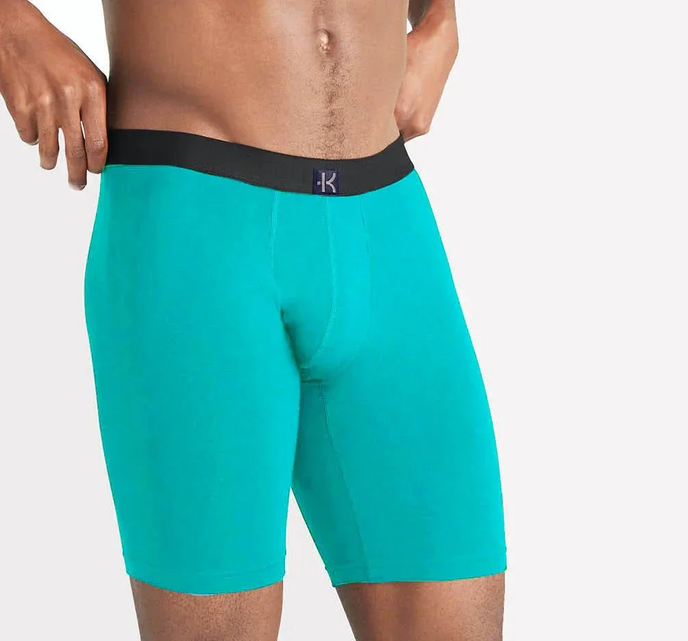 Second Skin Tencel™ Modal Long Leg Boxer Brief - No Fly (9 inch inseam leg) - Image 62