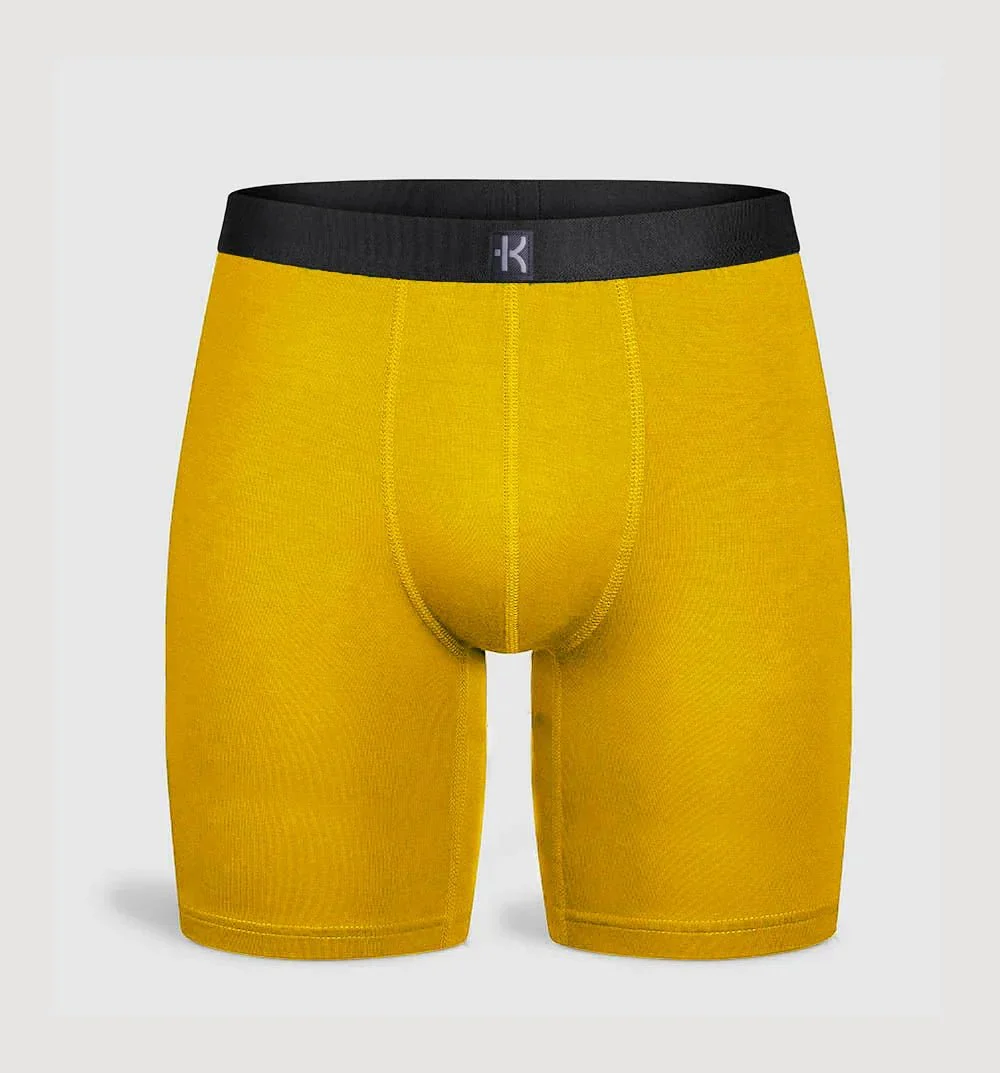 Second Skin Tencel™ Modal Long Leg Boxer Brief - No Fly (9 inch inseam leg) - Image 67