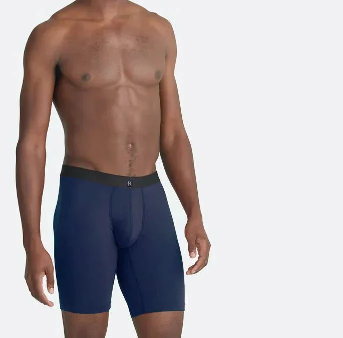 Second Skin Tencel™ Modal Long Leg Boxer Brief - No Fly (9 inch inseam leg) - Image 9